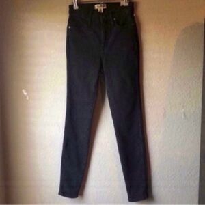New Madewell Jeans Women’s Black 10” High Rise Skinny Casual Denim Jeans Size 26